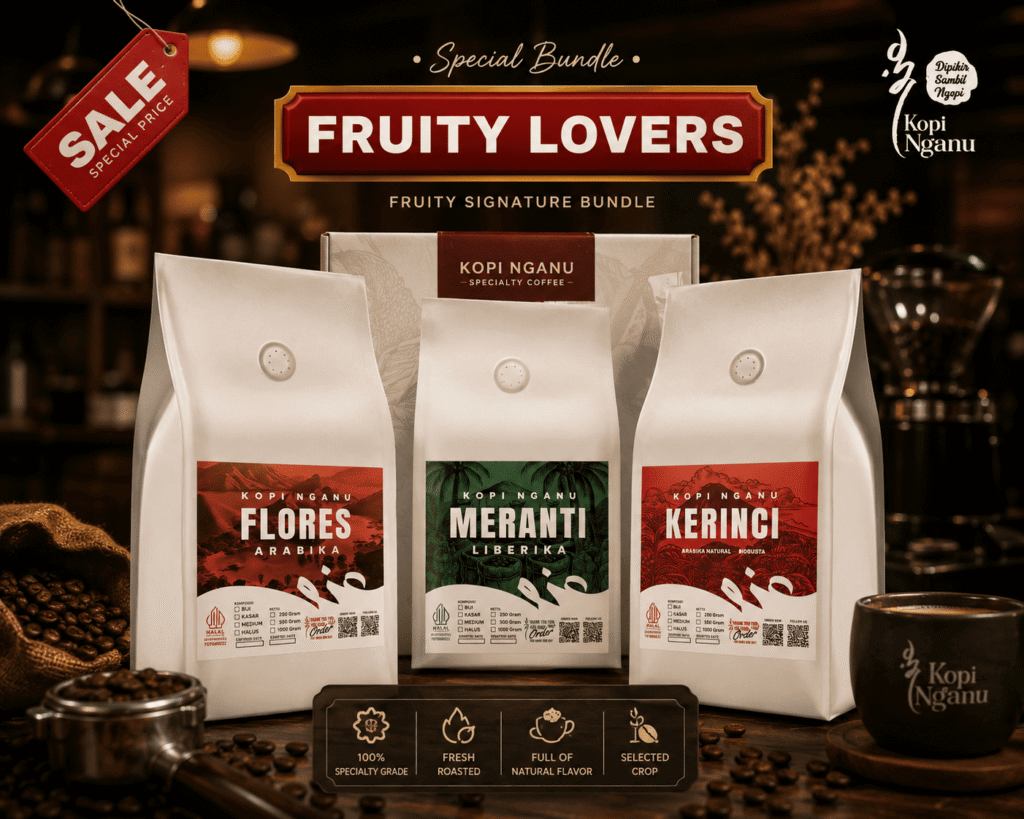 Kopi Arabika dan Robusta di Pekanbaru dari Kopi Nganu Indonesia untuk coffee shop