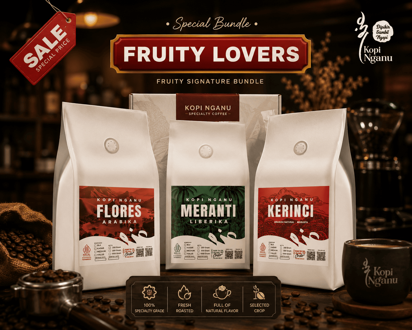 Paket Bundling Kopi Nganu Indonesia