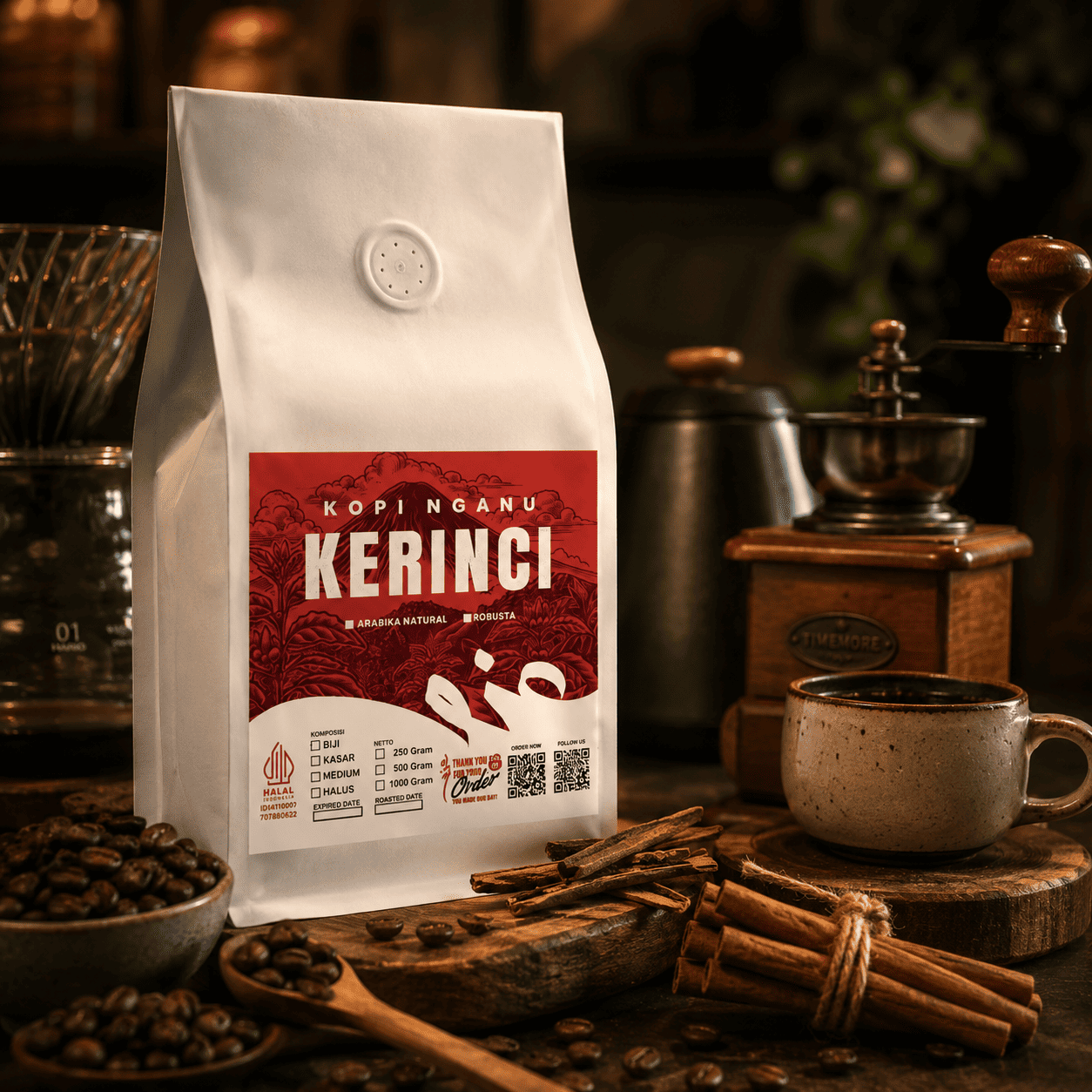 Kopi Arabika Kerinci Kopi Nganu Indonesia