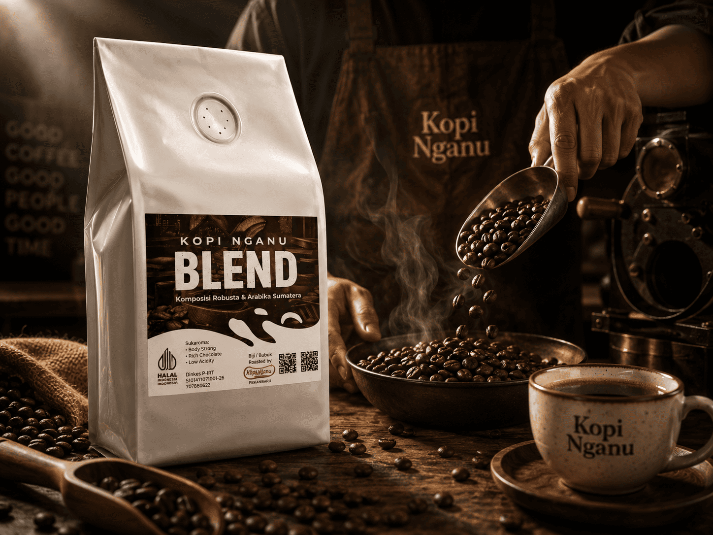 Kopi House Blend Nganu - Blend Robusta dan Blend Arabika