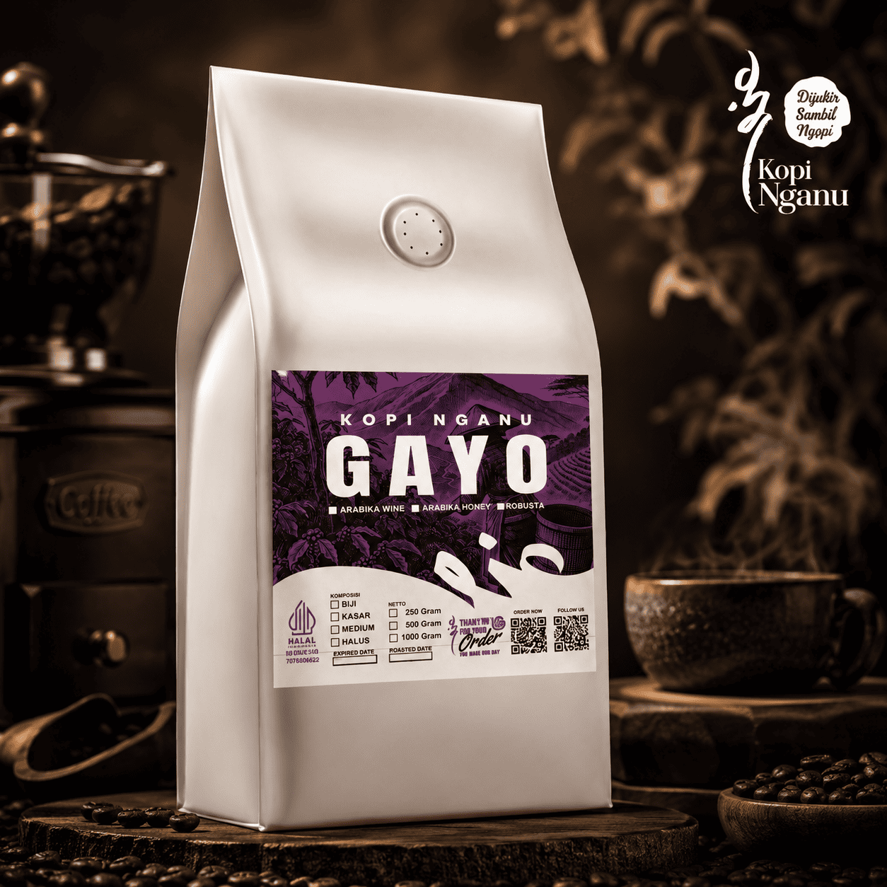 Kopi Arabika Gayo Kopi Nganu Indonesia