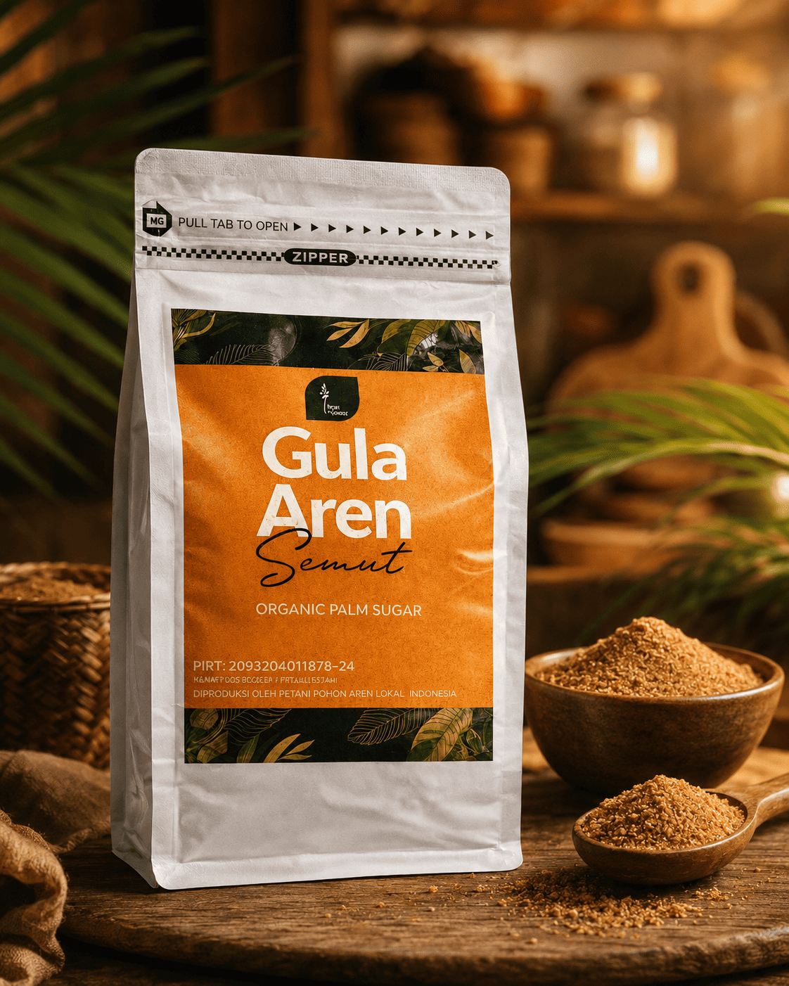 Gula Aren Semut Kopi Nganu Indonesia