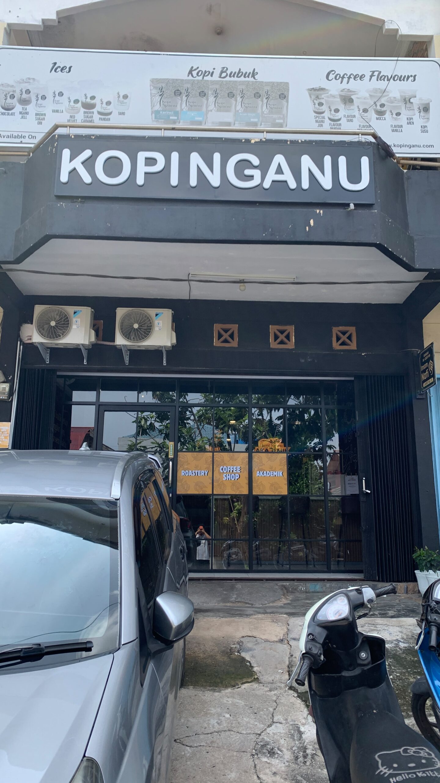 Lokasi terbaru Kopi Nganu Indonesia di Jl. Permadani Raya II, Pekanbaru