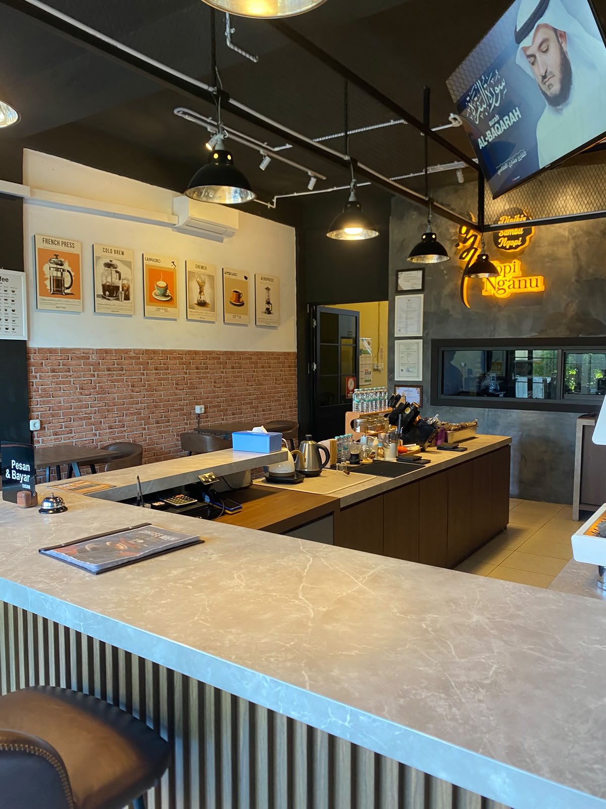 Area dalam Kopi Nganu Indonesia, Jl. Permadani Raya II